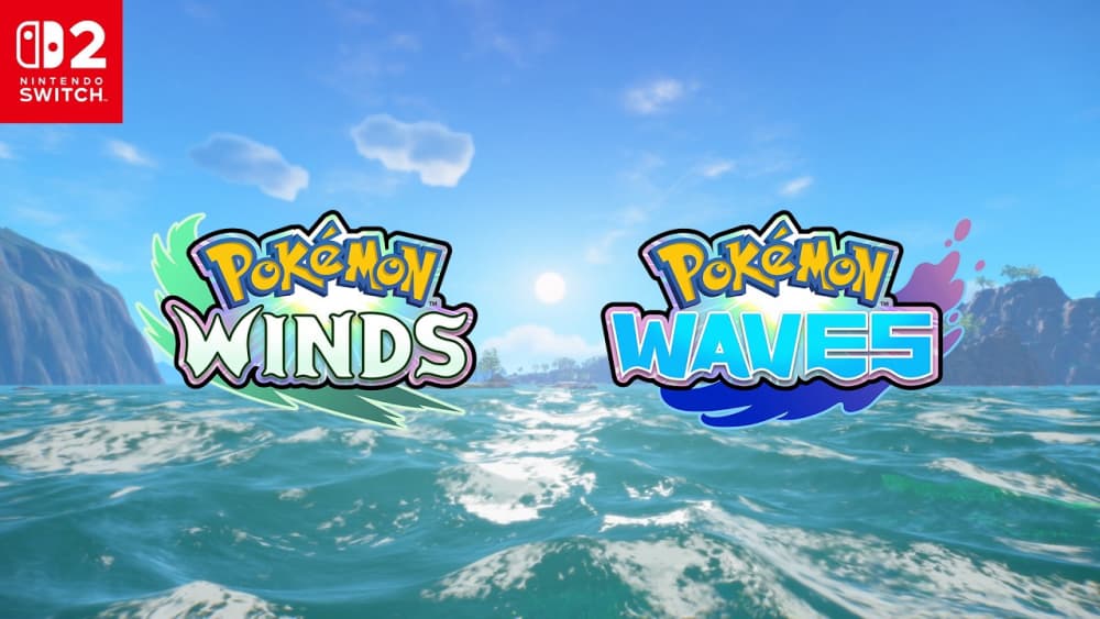 Pokémon Winds und Pokémon Waves erscheinen 2027 für Nintendo Switch 2