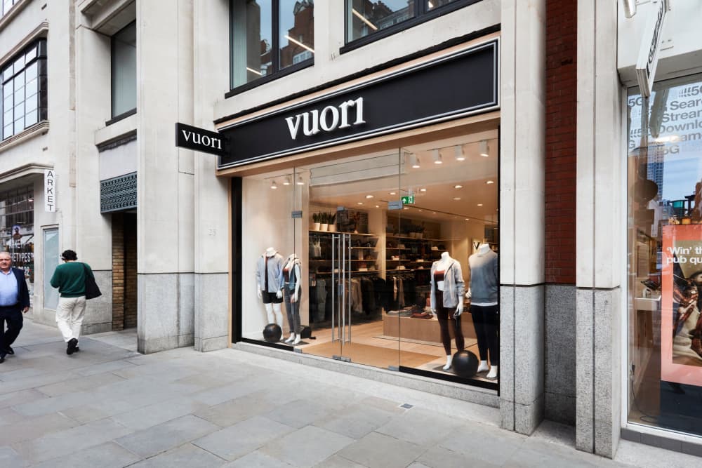 Vuori Opens Its First Store Outside the US in Covent Garden