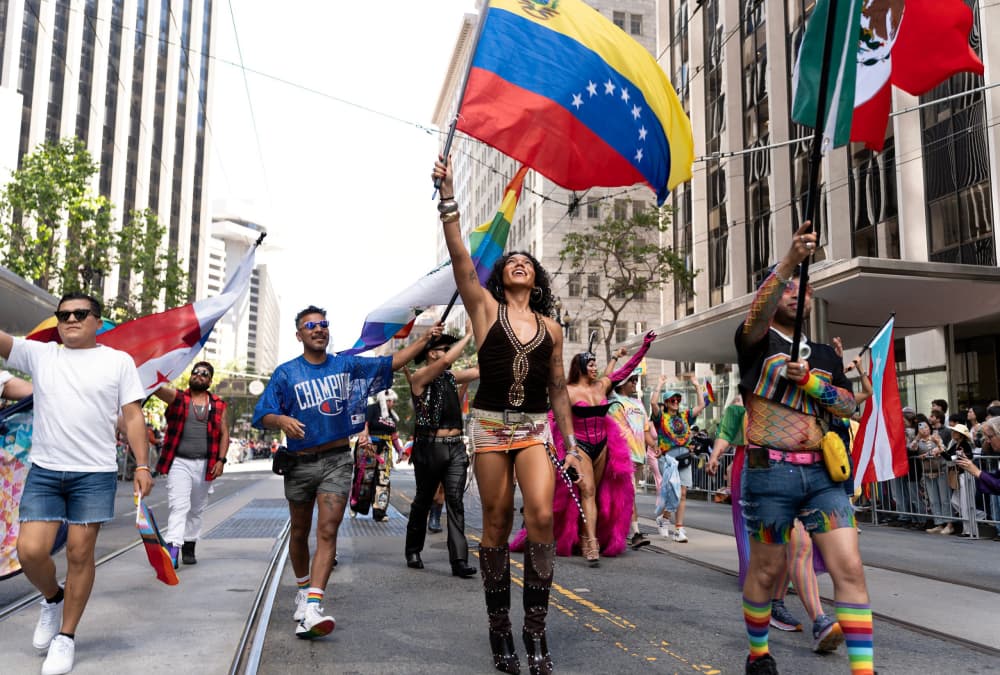 San Francisco's 56th Pride Parade Marches Under "Resistance in Action"