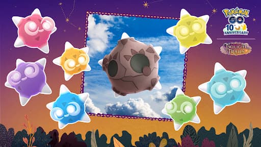 10月19日起，流星Minior在猎户座流星雨期间登陆Pokémon GO