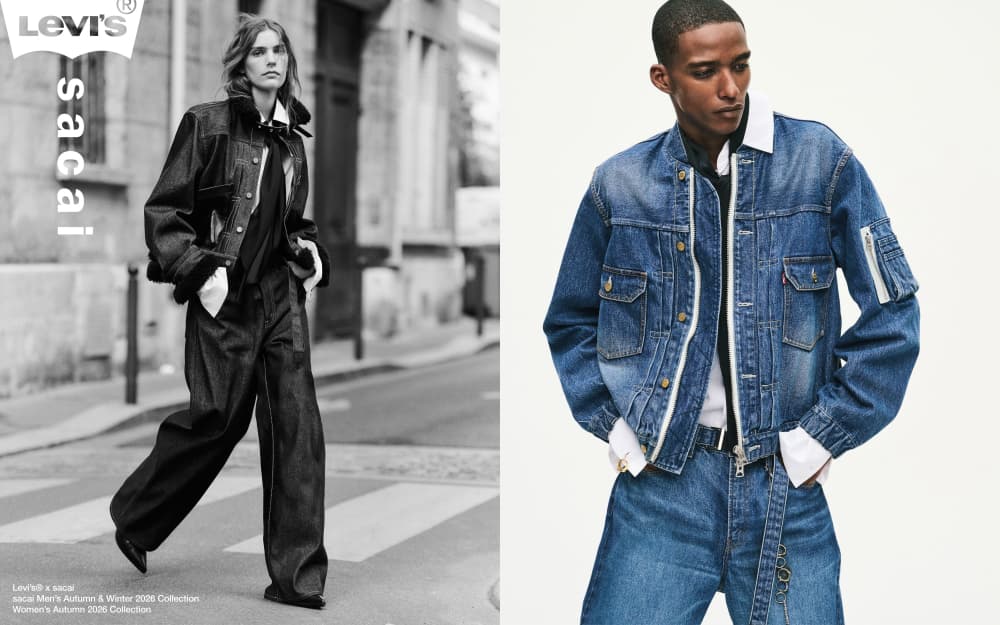 Levi's x sacai第三季联名系列在日本发售