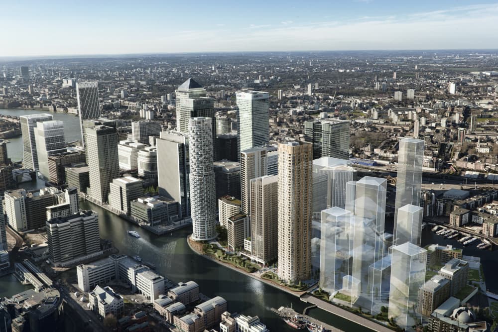 One Park Drive Opens in London's Wood Wharf