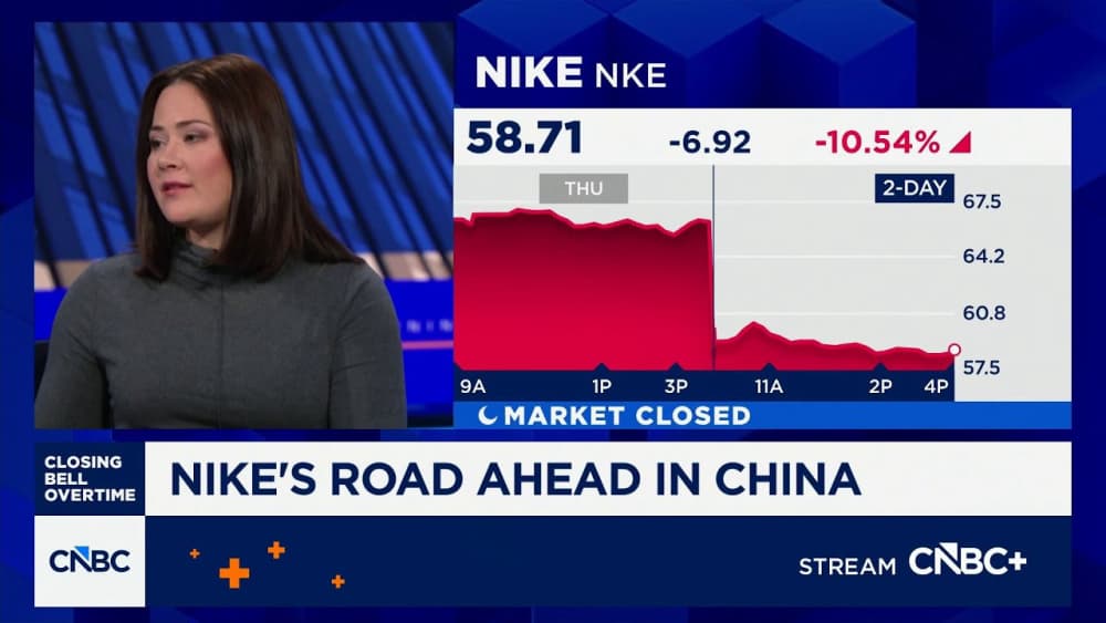 Nike отчиталась за II квартал 2026 финансового года: продажи в Китае упали на 17%