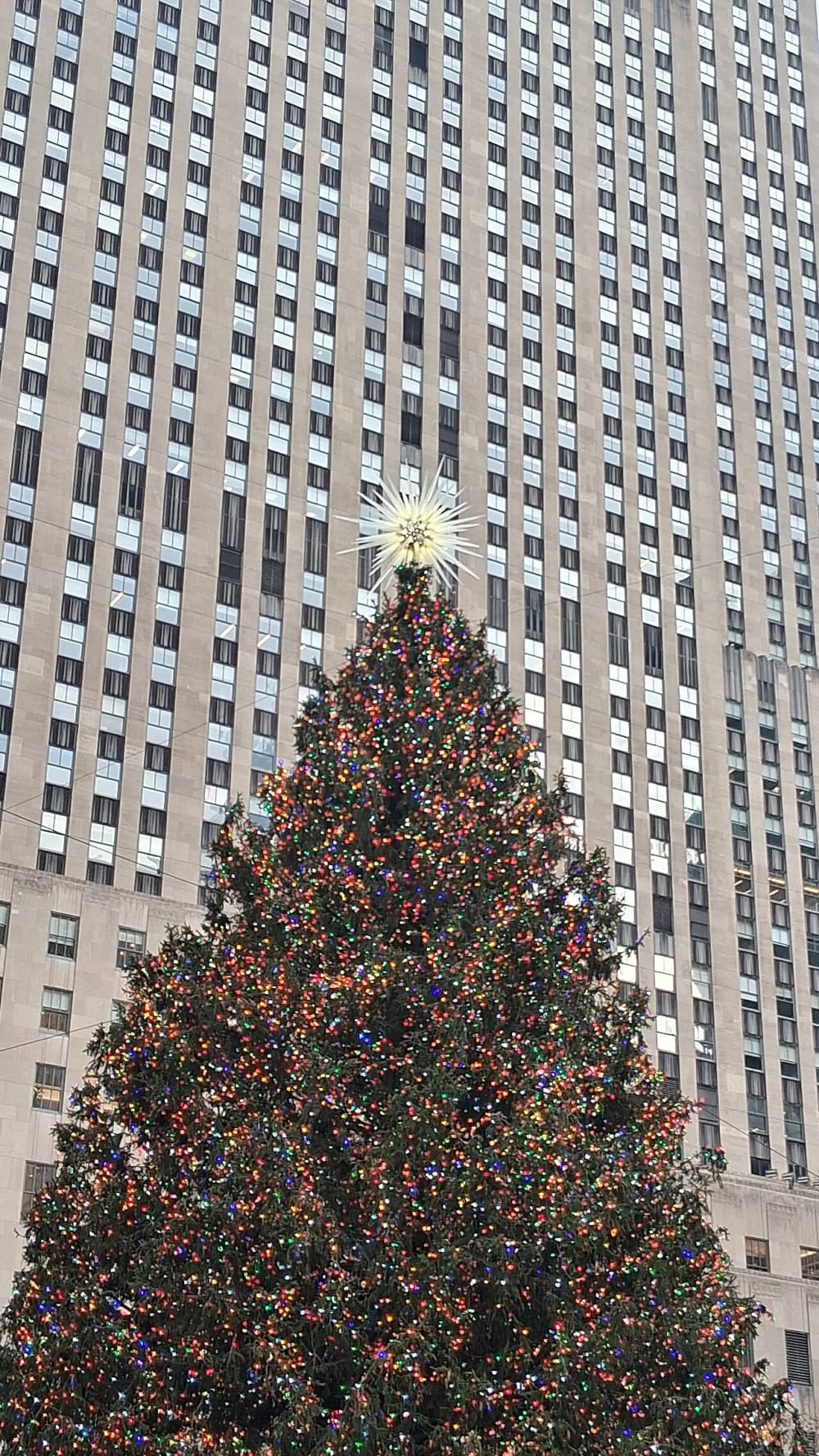 The Rockefeller Center Christmas Tree Is Lit for 2026