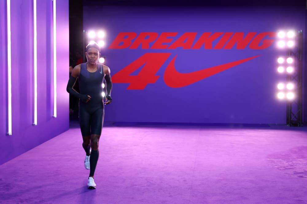 Faith Kipyegon Runs 4:06.42 in Nike's Breaking4 Mile Attempt in Paris