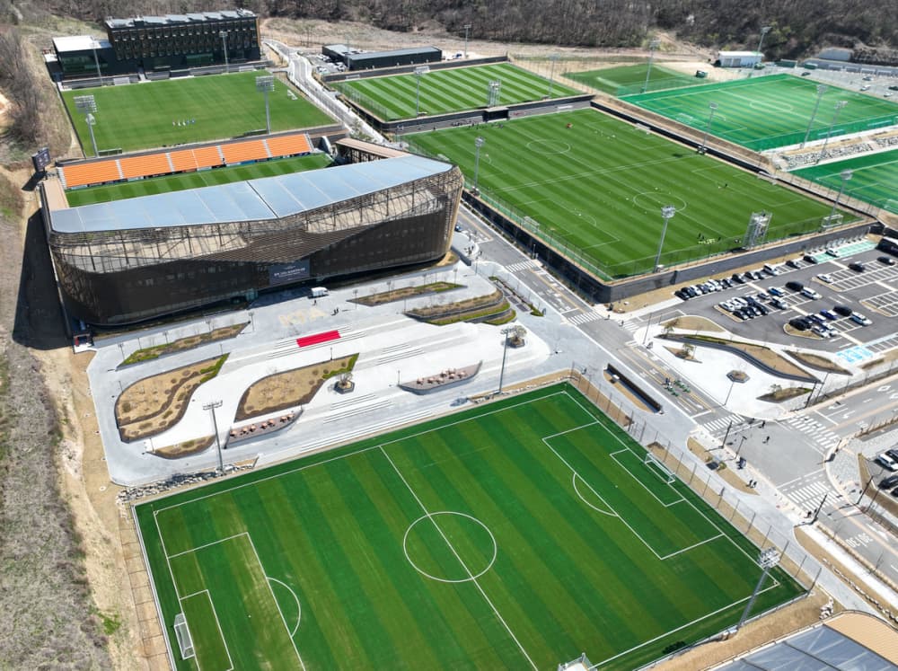 Korea Football Park Opens in Cheonan