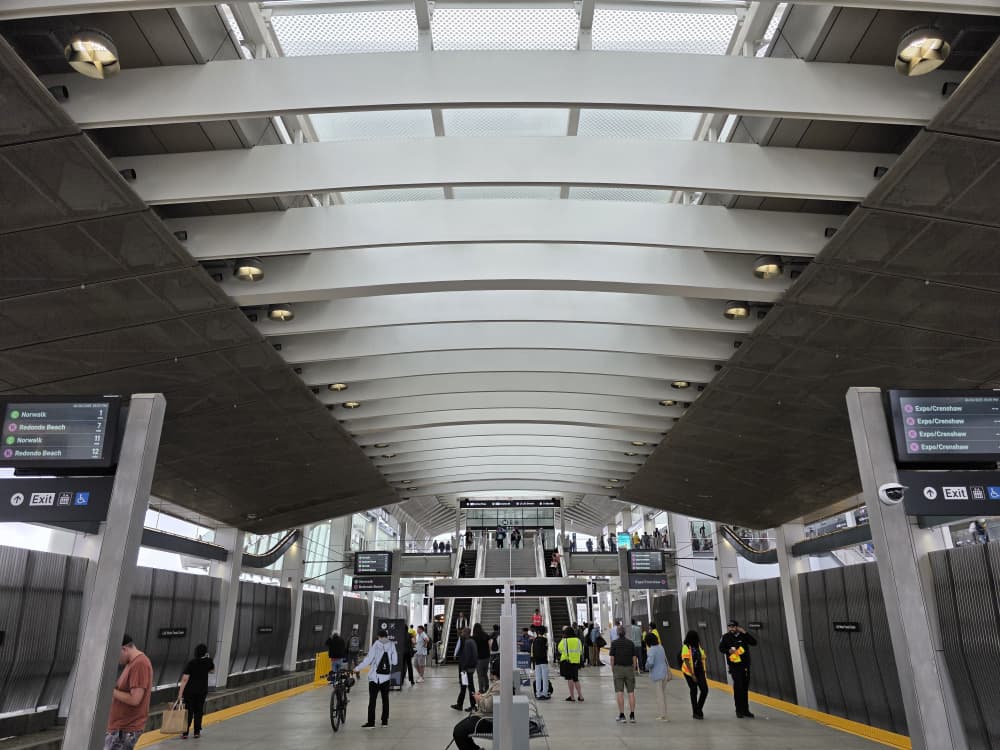 The LAX/Metro Transit Center Opens, Bringing Rail to LAX