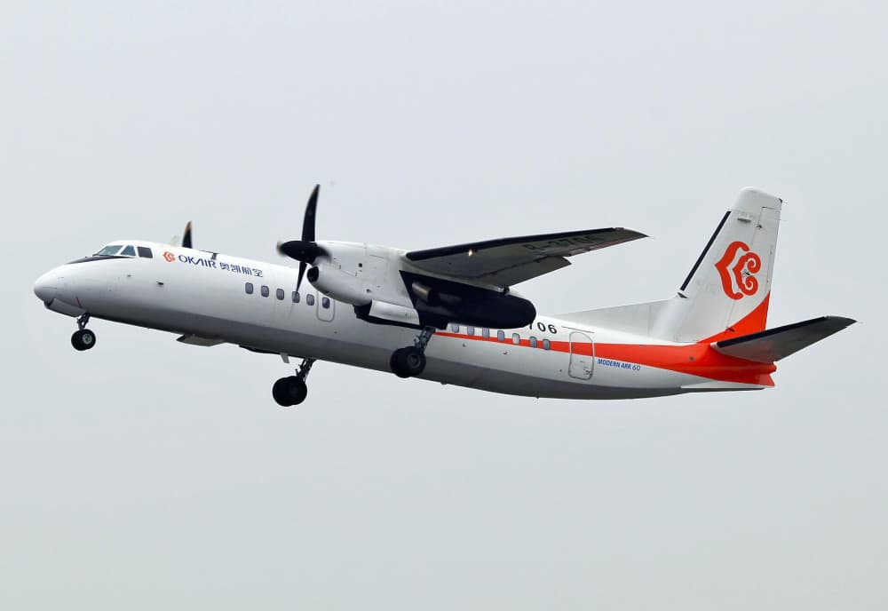 Xi'an Aircraft's MA60 Turboprop Airliner Makes Its First Flight