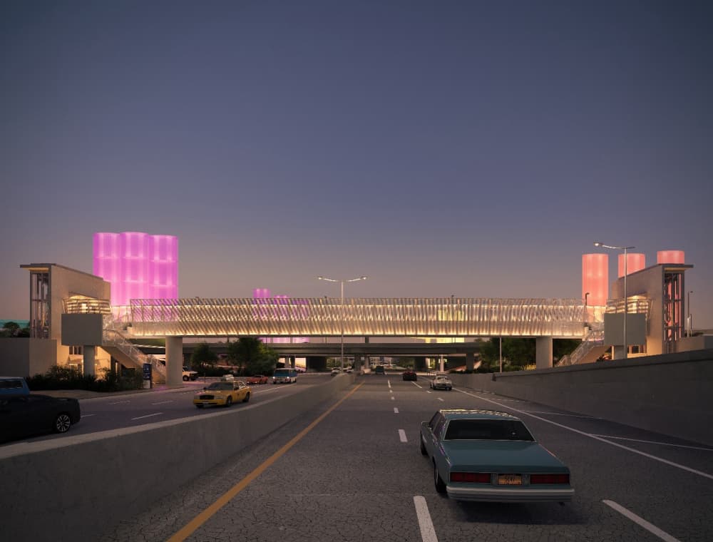 LAX's New Elevated Ingress Roadways Open Before the Olympics
