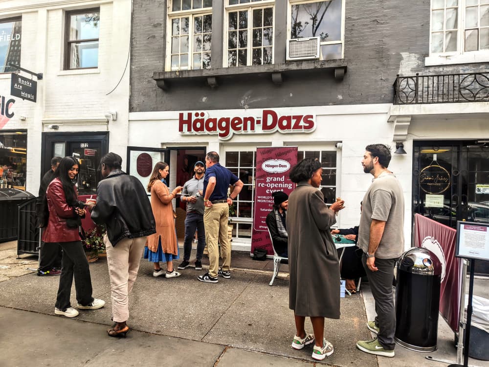 Häagen-Dazs Opens Its First Shop on Brooklyn's Montague Street