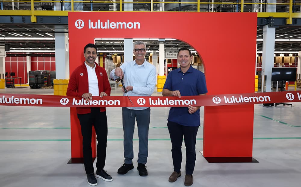 Lululemon Opens Its One-Million-sq-ft Robotic Distribution Centre in Brampton
