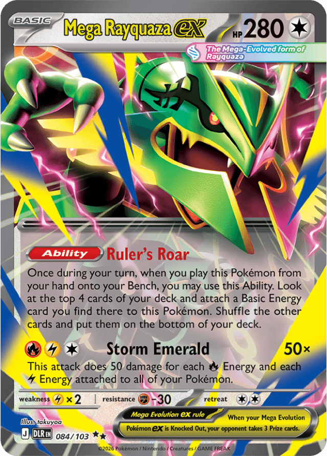 Pokémon TCG Mega Evolution—Delta Reign Releases