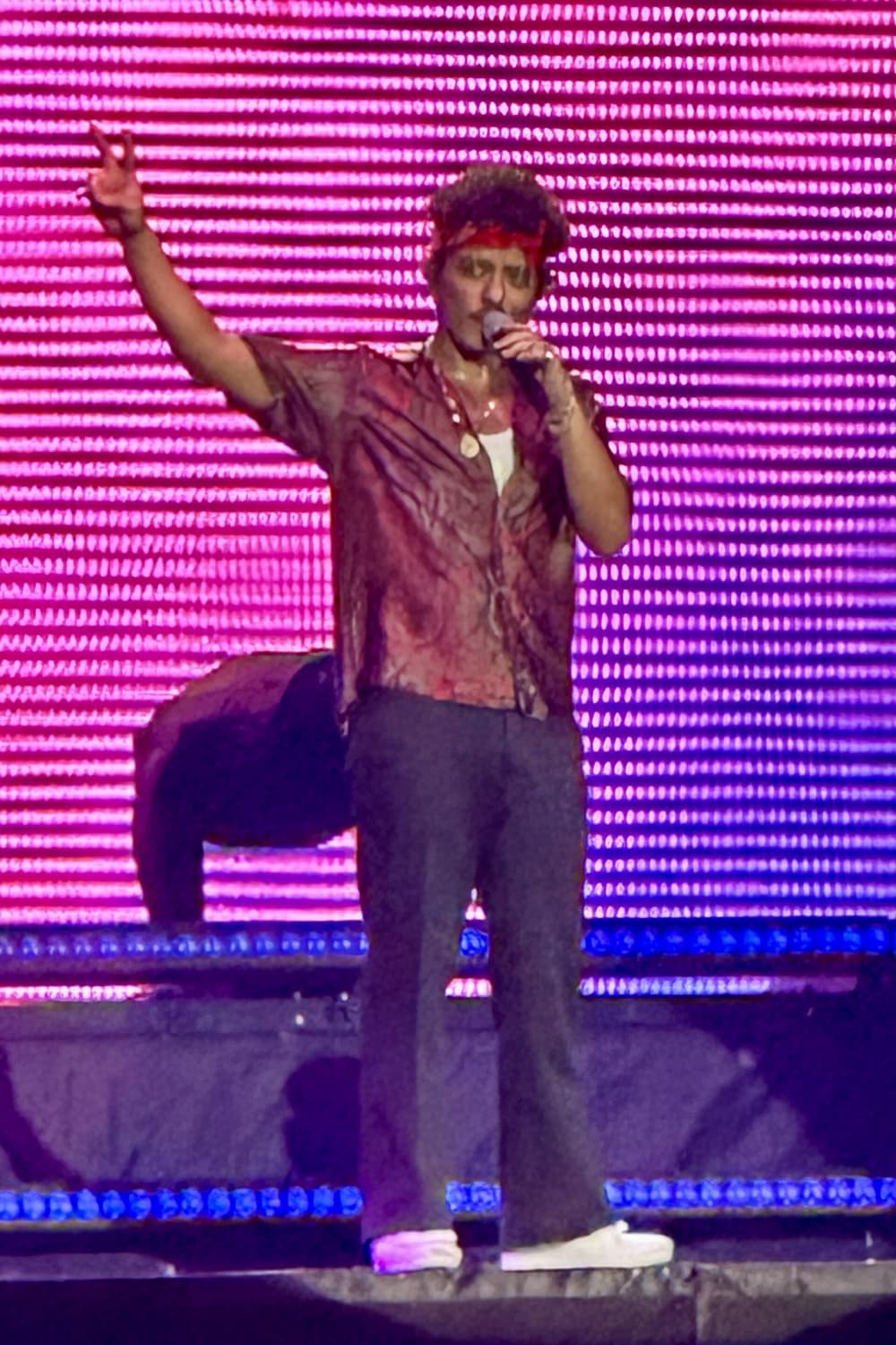 Bruno Mars Opens The Romantic Tour's European Leg at the Stade de France