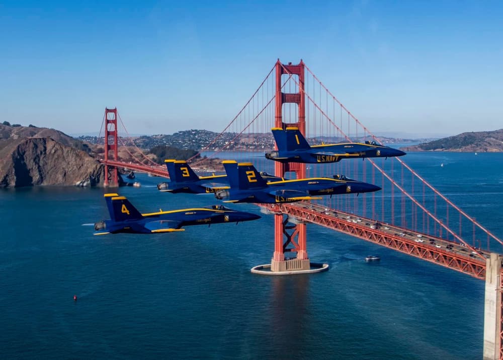 Blue Angels Return for the San Francisco Fleet Week Air Show