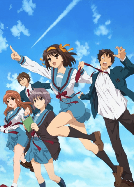 The Melancholy of Haruhi Suzumiya Premieres