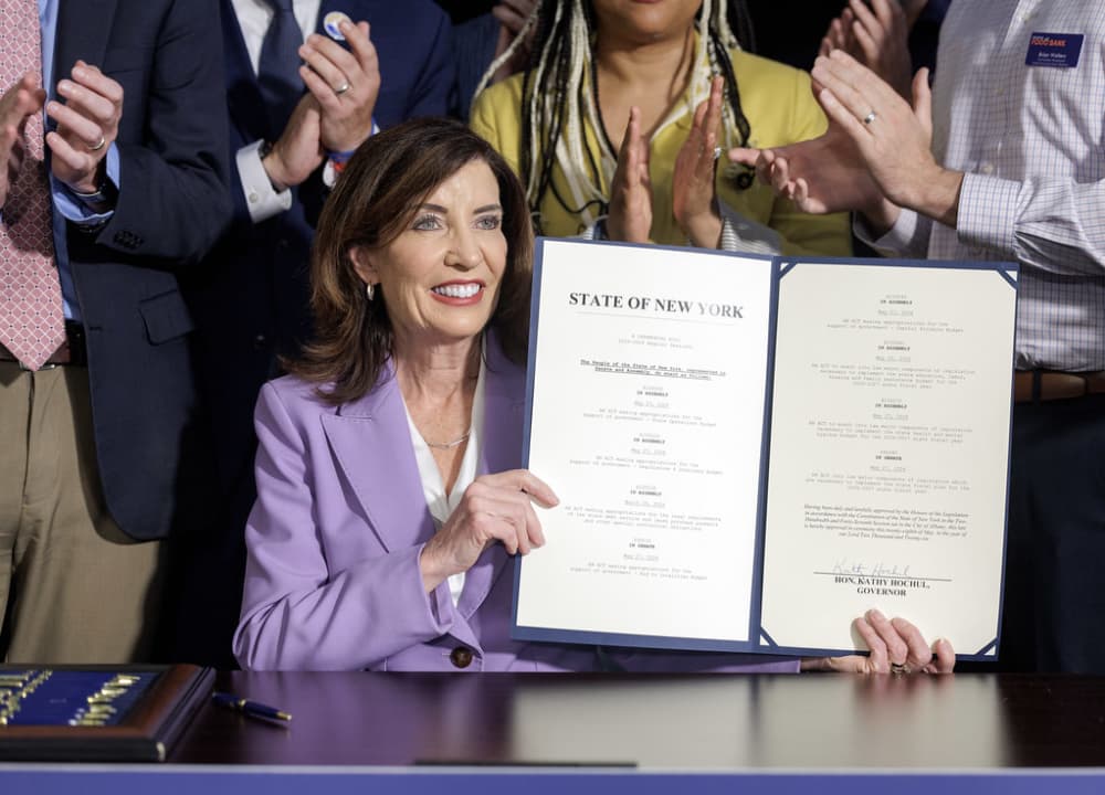 Hochul Signs New York's $268.5 Billion Budget, 57 Days Late